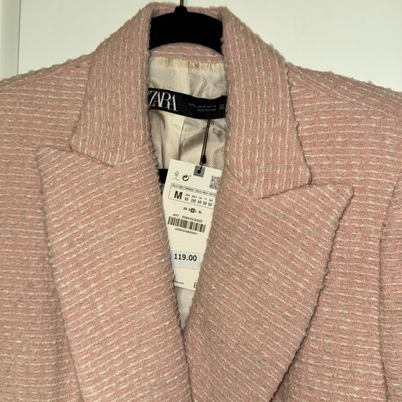 Zara Textured Blazer - Picture 3 of 7